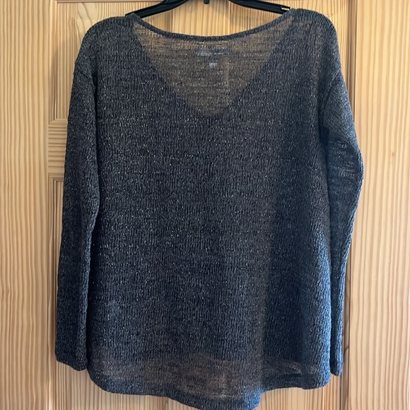 Aeropostale Dark Gray V Neck‎ Sweater Size Large - Picture 5 of 5